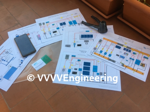 Electrical diagram Victron VVVVEngineering VVVVDrones